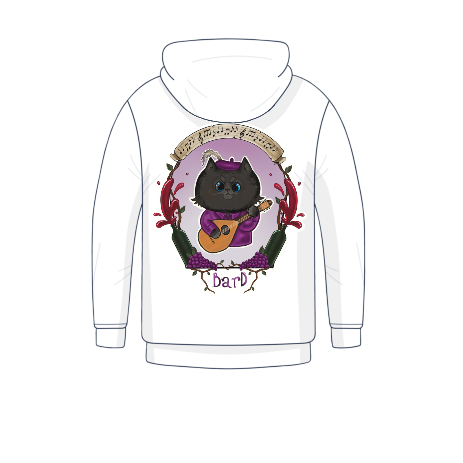 Dungeons & Cats™ Bard Hoodie
