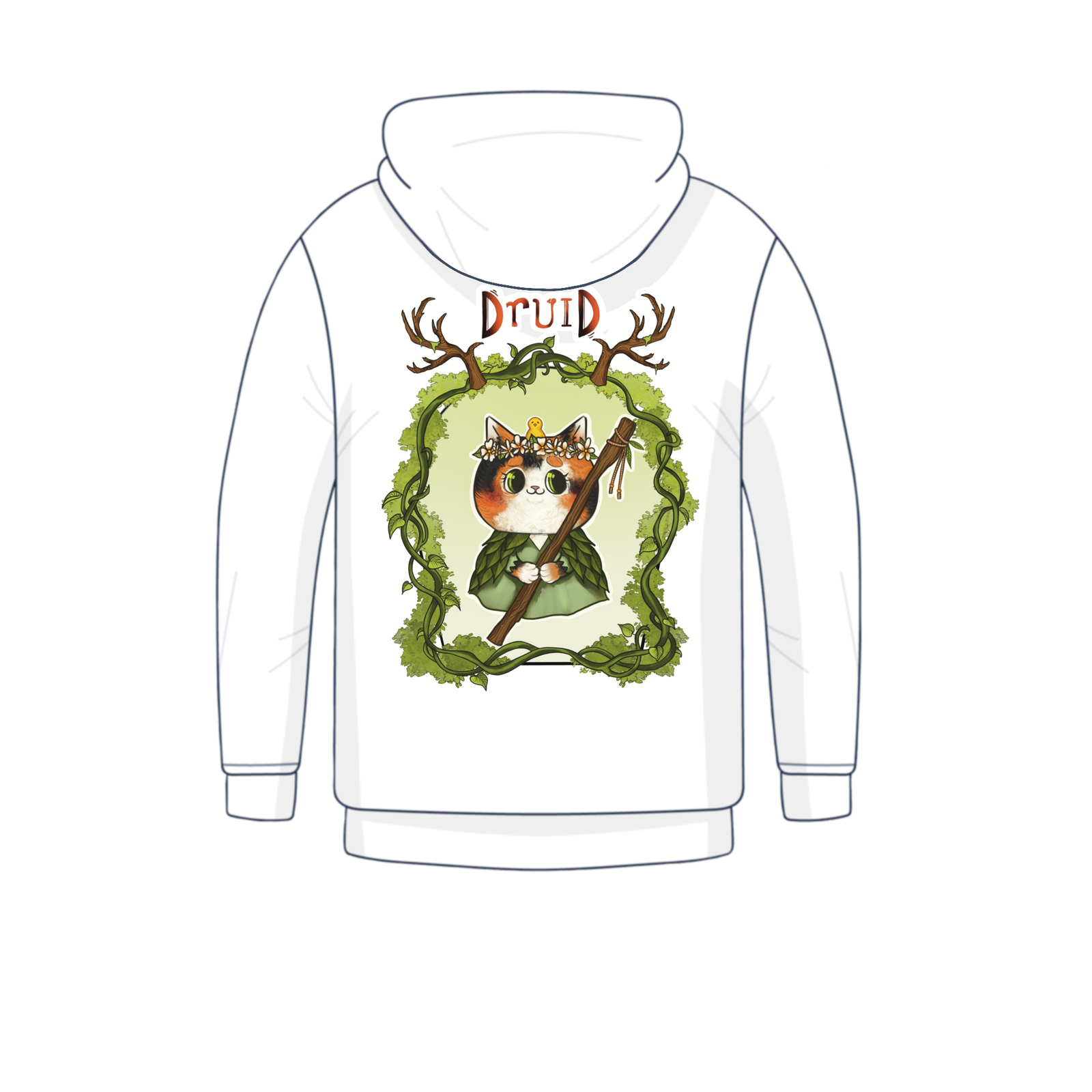 Dungeons & Cats™ Druid Hoodie