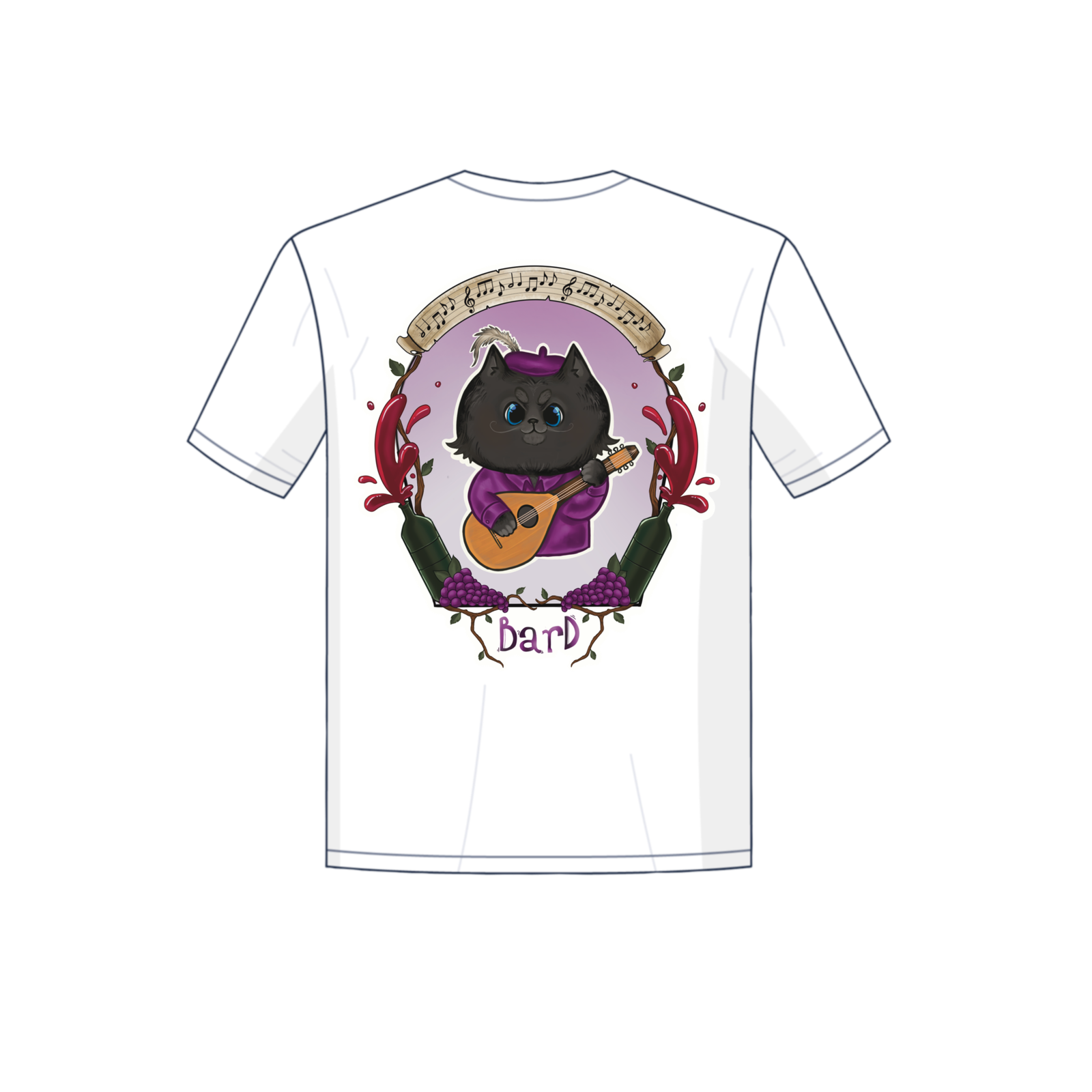Dungeons & Cats™ Bard T-Shirt
