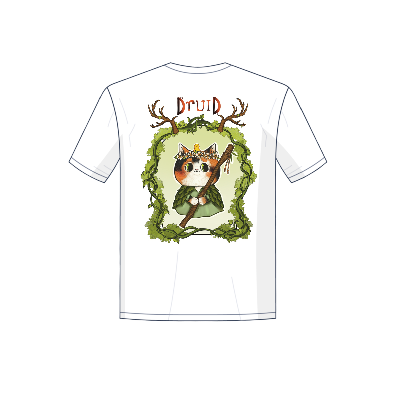 Dungeons & Cats™ Druid T-Shirt